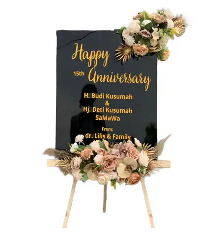 Papan Bunga Akrilik Sembon