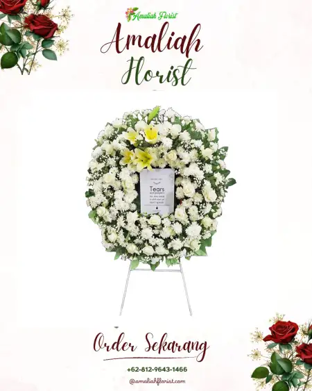 Krans Bunga Duka Sembon